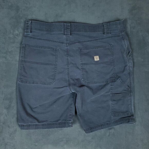 Coleman Cargo Shorts Lot of 2 Mens 36 Khaki Gray Canvas Workwear Outdoor - Picture 14 of 15